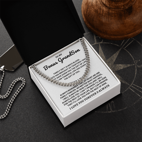 Jewelry Bonus Grandson Gift Bonus Grandson Gift