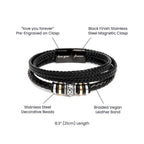 Jewelry Bracelet Son Gift- Believe in yourself-Love Mom