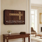 Personalized Family Scrabble Wall Art