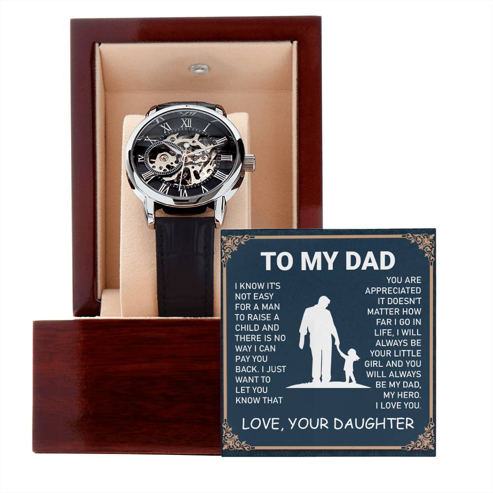 Jewelry Dad Gift-From daughter