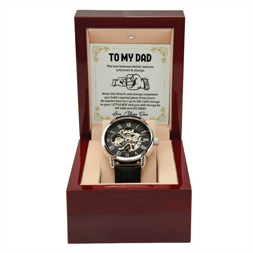Jewelry Dad Gift-MY HERO-From Son