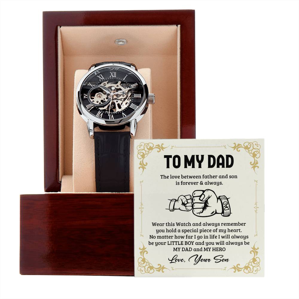 Jewelry Dad Gift-MY HERO-From Son