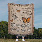 Dad To Son Woven Blanket From dad Dad To Son Woven Blanket From dad
