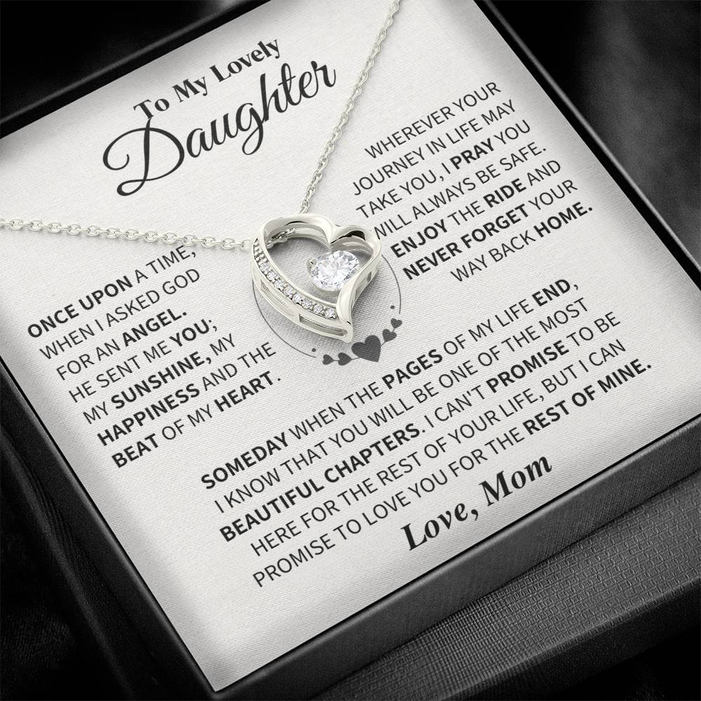 Jewelry Daughter Gift- An Angel- From Mom