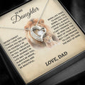 Jewelry Daughter Gift- Forever Love Heart Necklace