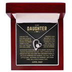 Jewelry Daughter Gift From Dad, "Always Remember", Forever Love Necklace Daughter Gift From Dad, "Always Remember", Forever Love Necklace