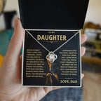 Jewelry Daughter Gift From Dad, "This Old Lion"