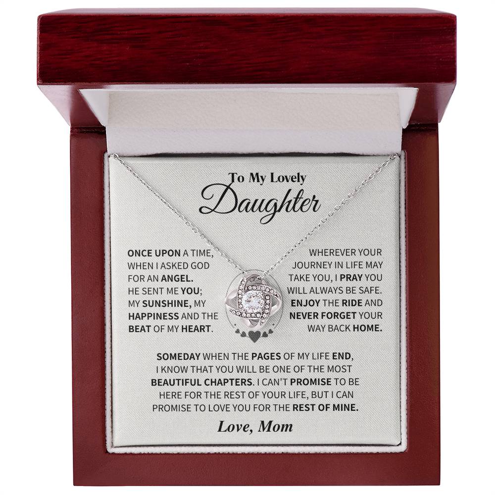 Jewelry Daughter Gift From Mom, "Beautiful Chapters"