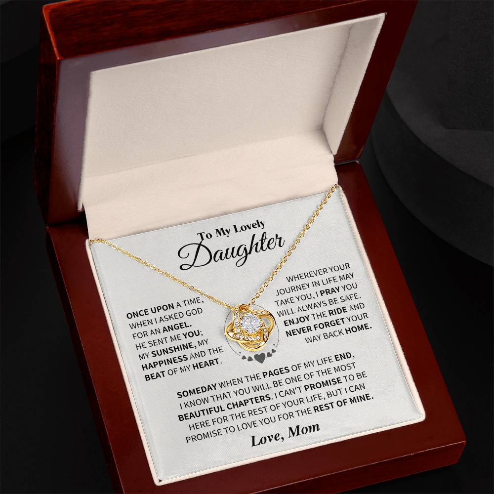 Jewelry Daughter Gift From Mom, "Beautiful Chapters"