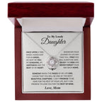 Jewelry Daughter Gift From Mom, "Beautiful Chapters", Knot Necklace Daughter Gift From Mom, "Beautiful Chapters", Knot Necklace