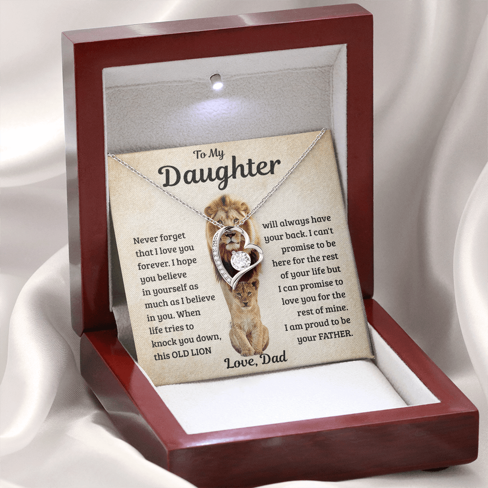 Jewelry Daughter Gift, Proud Dad Daughter Gift, Proud Dad