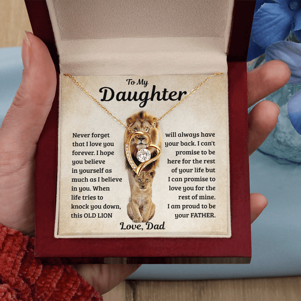 Jewelry Daughter Gift, Proud Dad Daughter Gift, Proud Dad