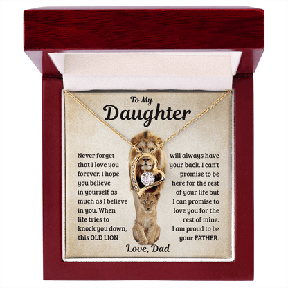 Jewelry Daughter Gift, Proud Dad Daughter Gift, Proud Dad