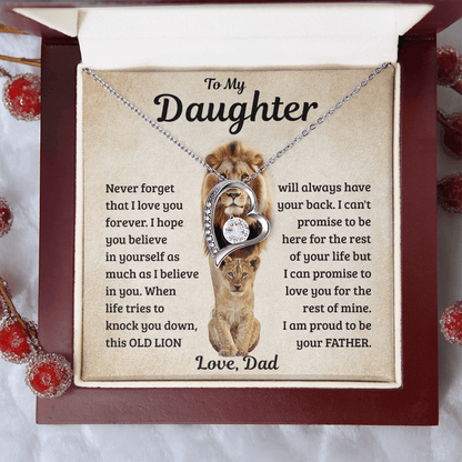 Jewelry Daughter Gift, Proud Dad Daughter Gift, Proud Dad