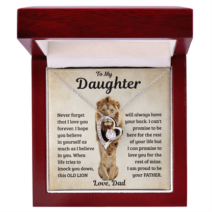 Jewelry Daughter Gift, Proud Dad Daughter Gift, Proud Dad