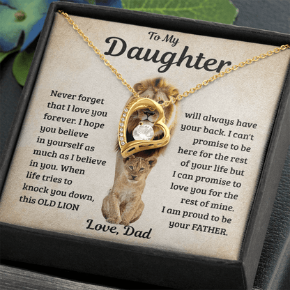 Jewelry Daughter Gift, Proud Dad Daughter Gift, Proud Dad