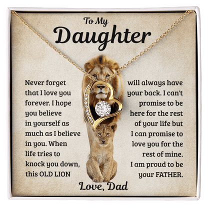 Jewelry Daughter Gift, Proud Dad Daughter Gift, Proud Dad