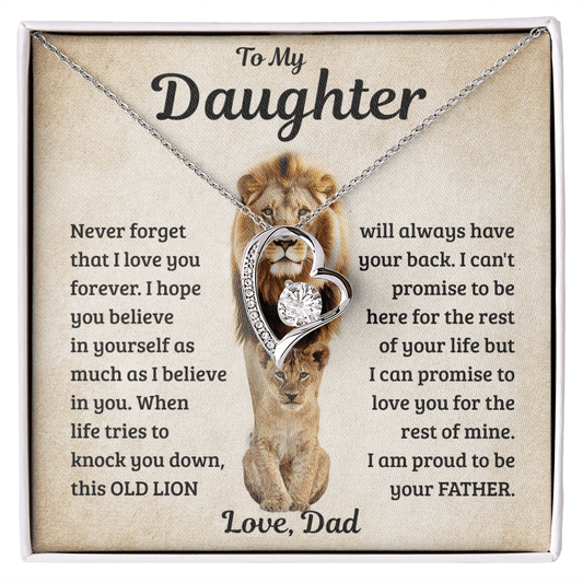 Jewelry Daughter Gift, Proud Dad Daughter Gift, Proud Dad