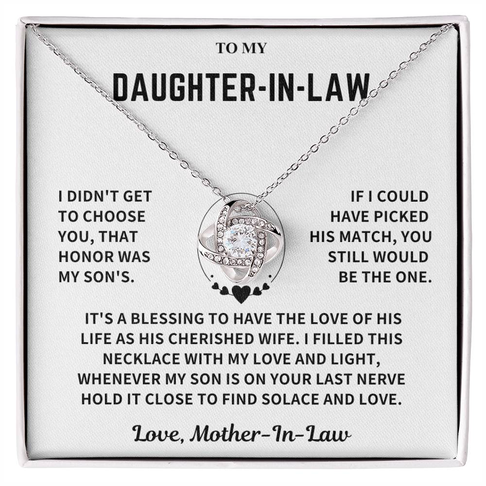 Jewelry Daughter-In-Law Gift-From Mother-in-Law Daughter-In-Law Gift-From Mother-in-Law