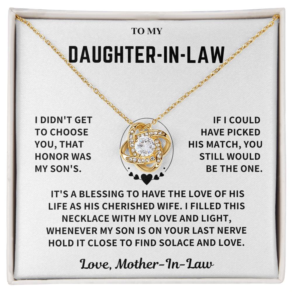 Jewelry Daughter-In-Law Gift-From Mother-in-Law Daughter-In-Law Gift-From Mother-in-Law