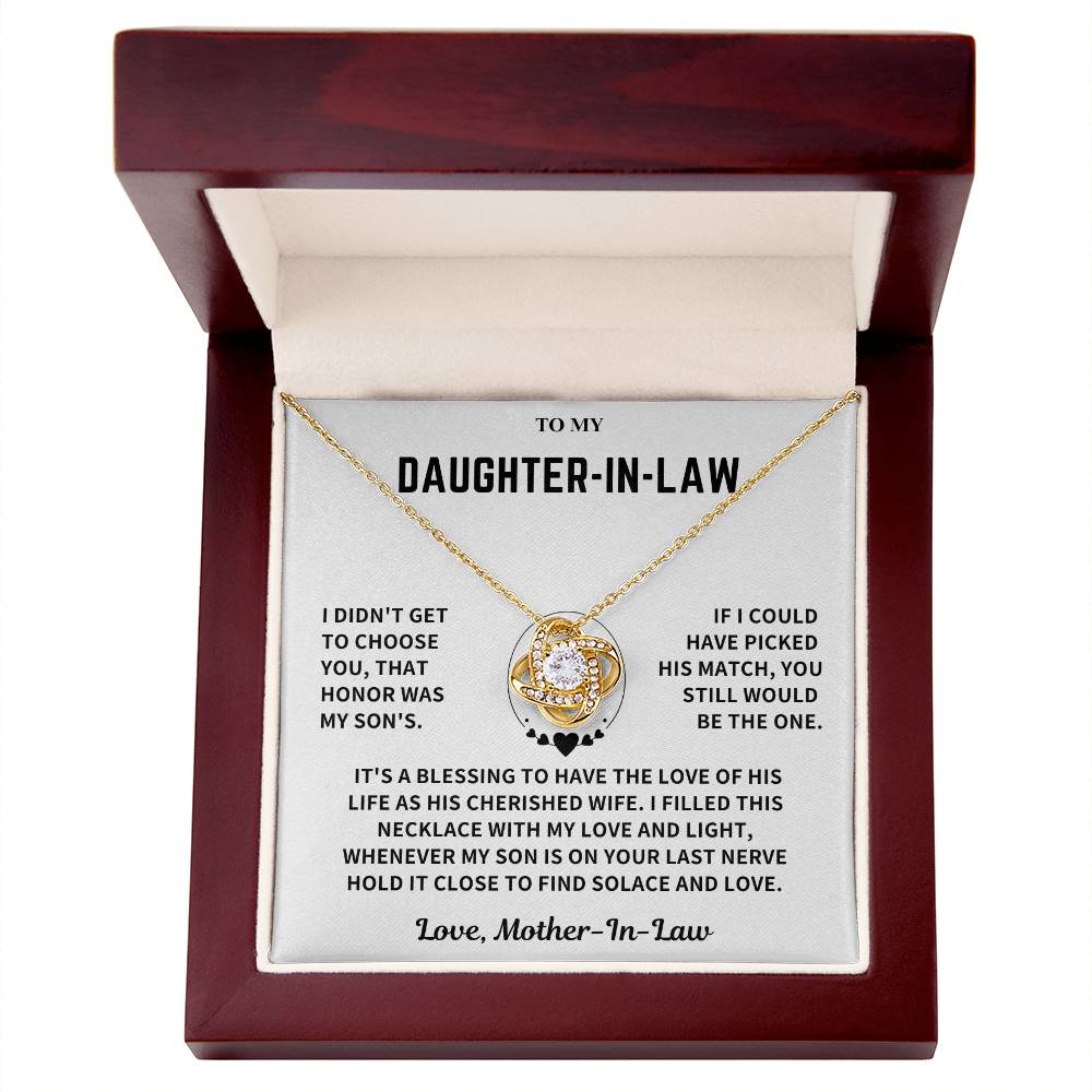 Jewelry Daughter-In-Law Gift-From Mother-in-Law Daughter-In-Law Gift-From Mother-in-Law