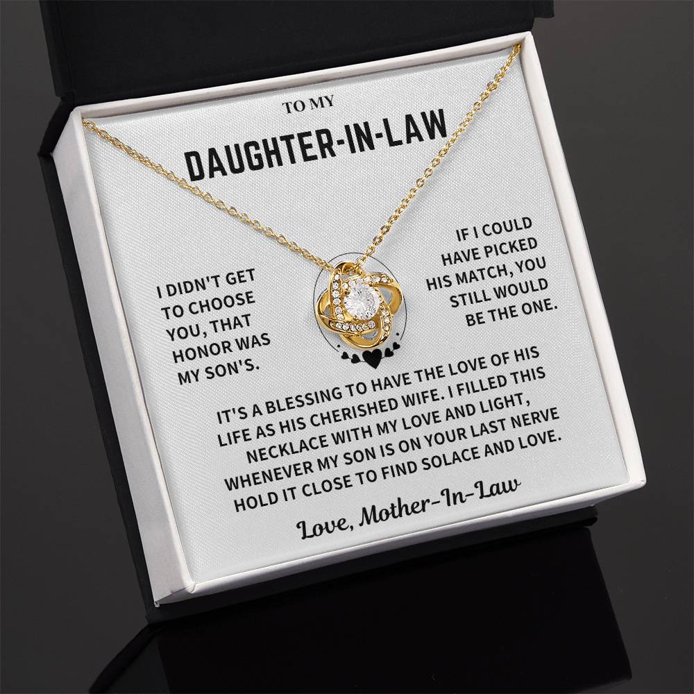 Jewelry Daughter-In-Law Gift-From Mother-in-Law Daughter-In-Law Gift-From Mother-in-Law