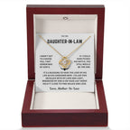 Jewelry Daughter-In-Law Gift-From Mother-in-Law Daughter-In-Law Gift-From Mother-in-Law