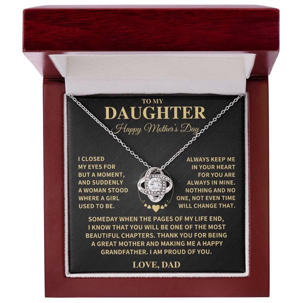 Jewelry Daughter, Mother's Day Gift-From Dad