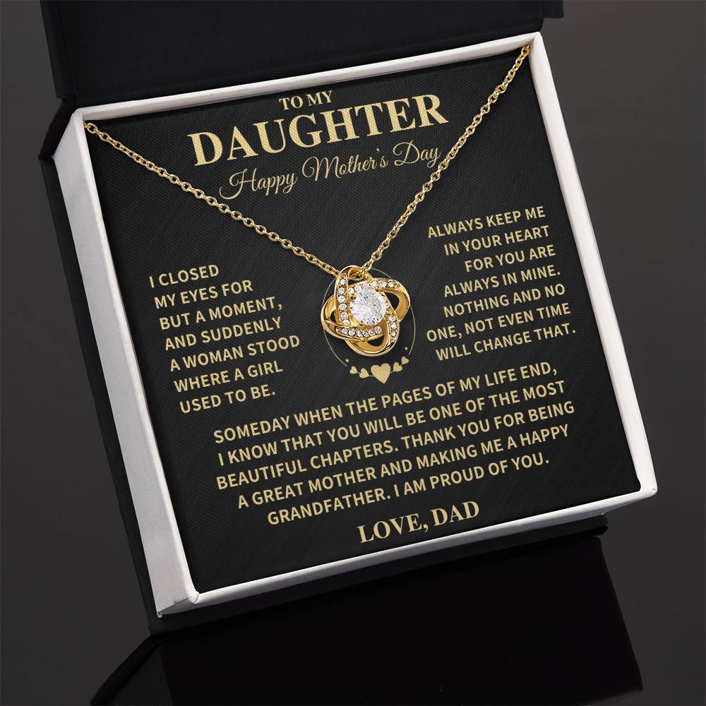 Jewelry Daughter, Mother's Day Gift-From Dad