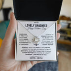Jewelry Daughter, Mother's Day Gift-From Mom