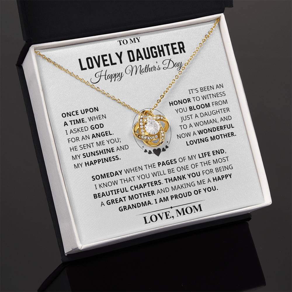 Jewelry Daughter, Mother's Day Gift-From Mom