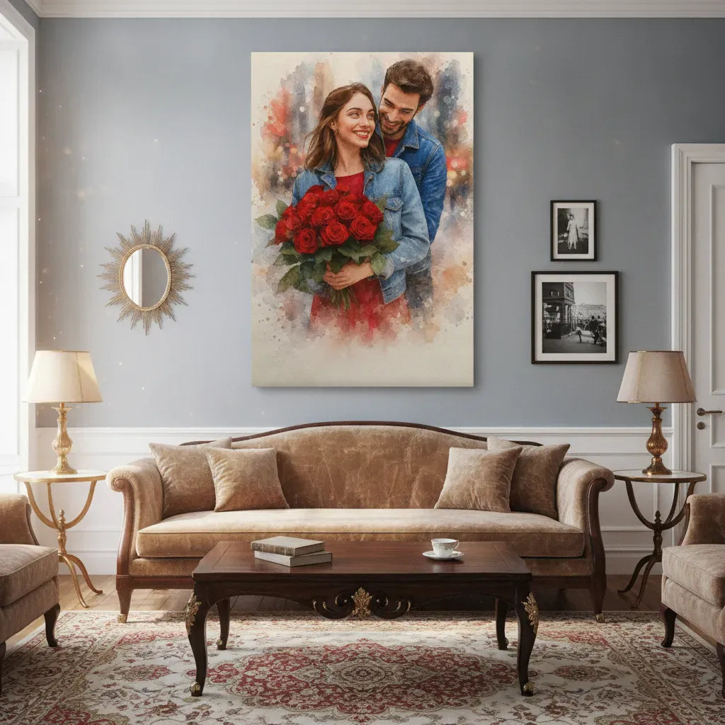 Deluxe Portrait Canvas 1.5in Frame Deluxe Portrait Canvas 1.5in Frame