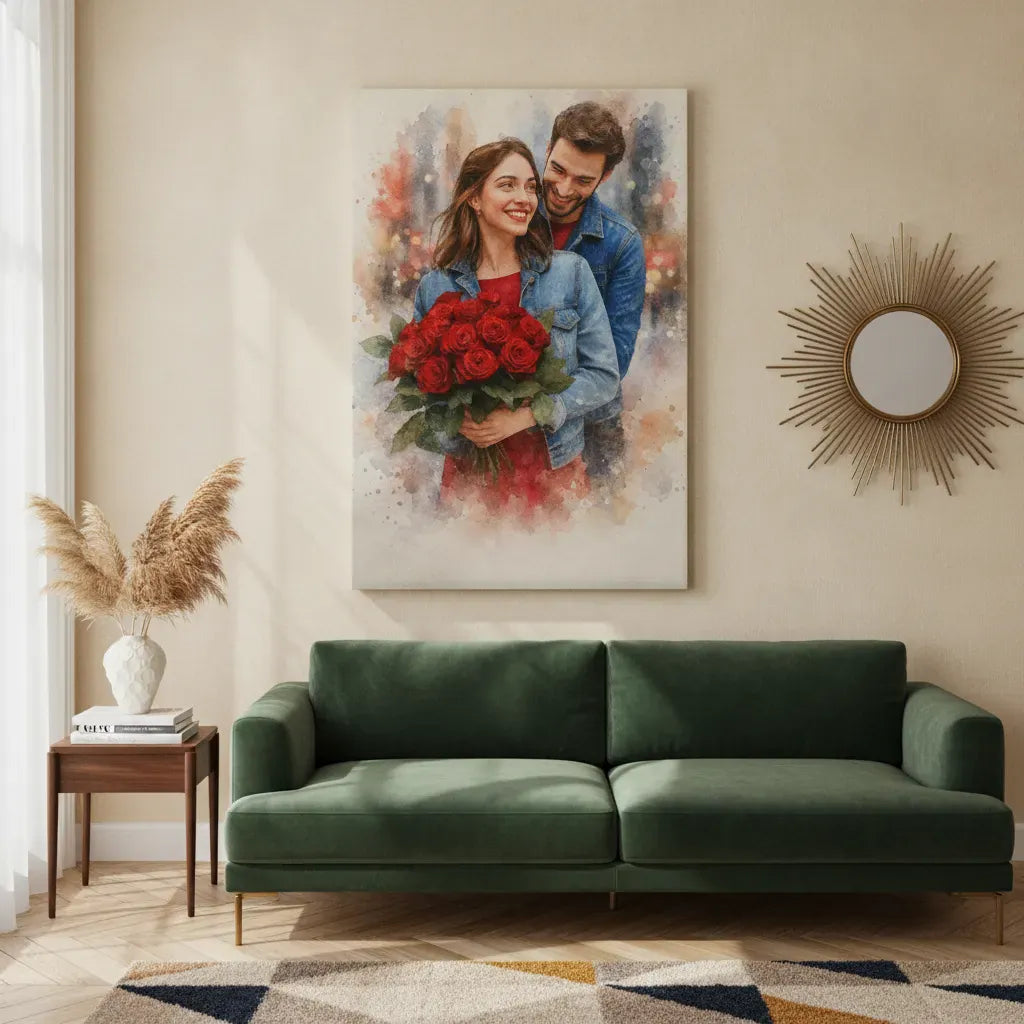 Deluxe Portrait Canvas 1.5in Frame Deluxe Portrait Canvas 1.5in Frame