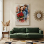 Deluxe Portrait Canvas 1.5in Frame Deluxe Portrait Canvas 1.5in Frame