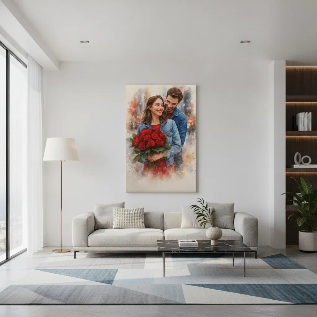 Deluxe Portrait Canvas 1.5in Frame Deluxe Portrait Canvas 1.5in Frame