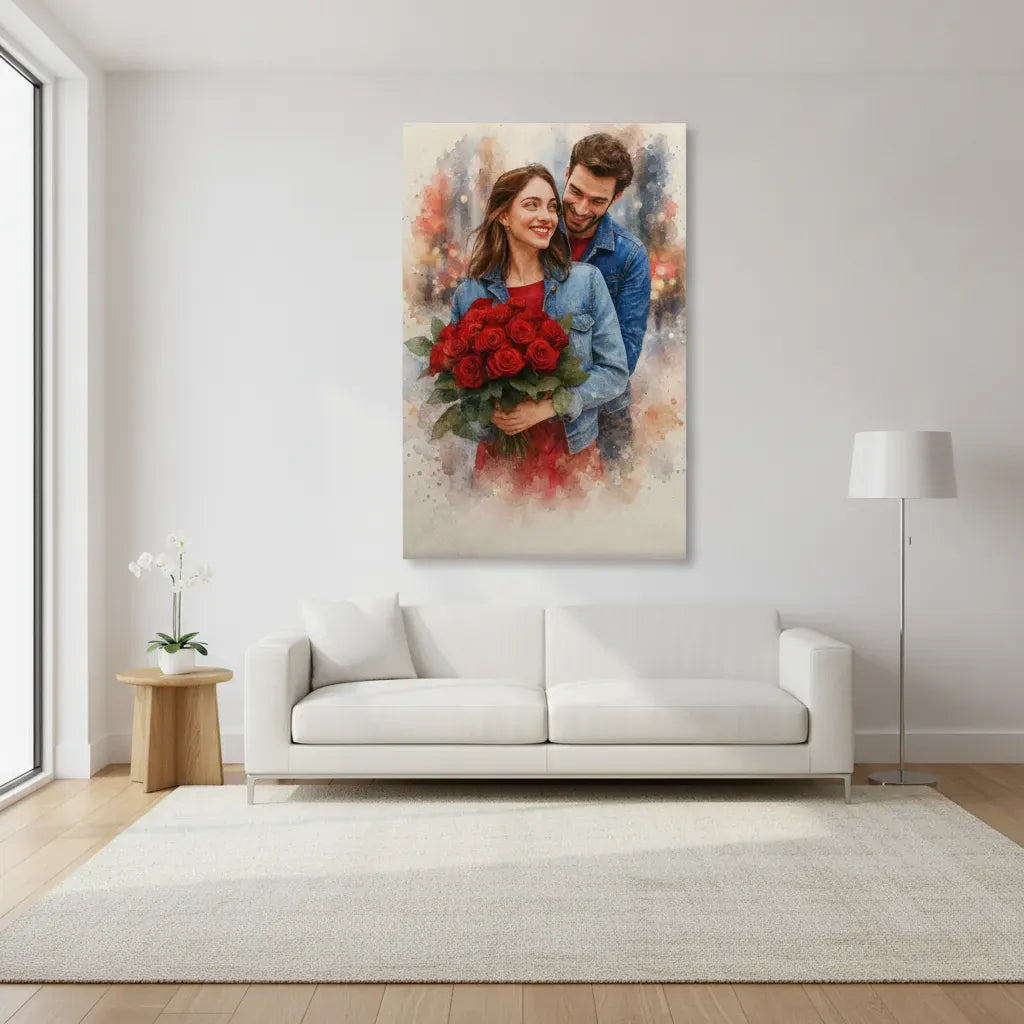 Deluxe Portrait Canvas 1.5in Frame Deluxe Portrait Canvas 1.5in Frame
