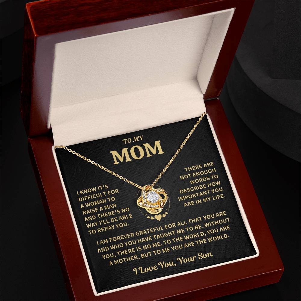 Jewelry Forever Grateful-Mom Gift-From Son