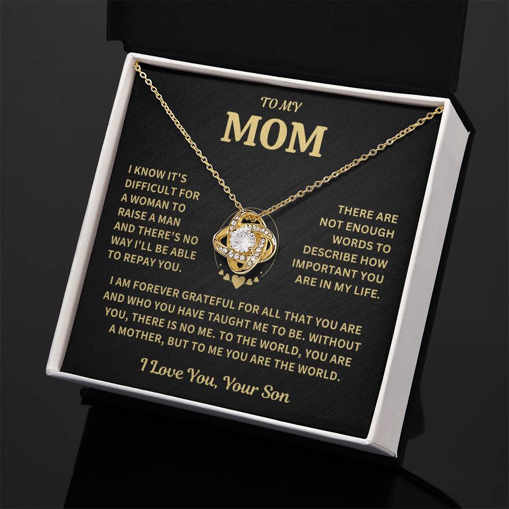Jewelry Forever Grateful-Mom Gift-From Son