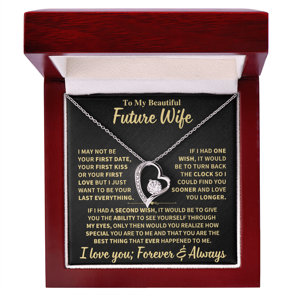 Jewelry Future Wife Gift, "My Last Everything",Forever Love Necklace Future Wife Gift, "My Last Everything",Forever Love Necklace