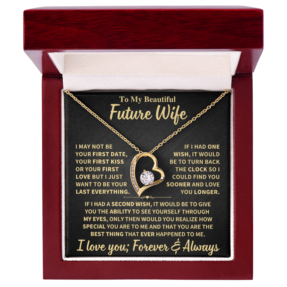 Jewelry Future Wife Gift, "My Last Everything",Forever Love Necklace Future Wife Gift, "My Last Everything",Forever Love Necklace