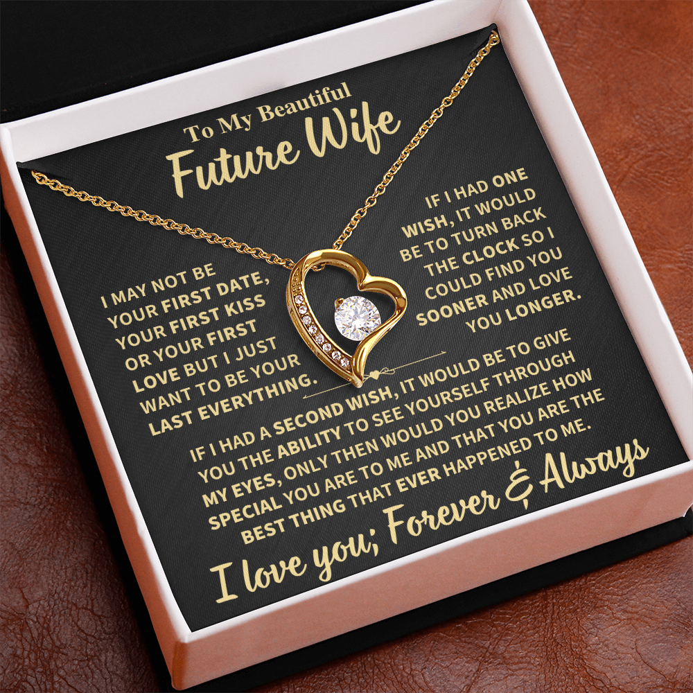 Jewelry Future Wife Gift, "My Last Everything",Forever Love Necklace Future Wife Gift, "My Last Everything",Forever Love Necklace