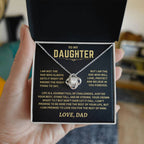 Jewelry Gift For Daughter From Dad, "Crown Might Tilt But Don't Ever Let It Fall" Gift For Daughter From Dad, "Crown Might Tilt But Don't Ever Let It Fall"