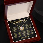 Jewelry Gift For Daughter From Dad, "Crown Might Tilt But Don't Ever Let It Fall" Gift For Daughter From Dad, "Crown Might Tilt But Don't Ever Let It Fall"