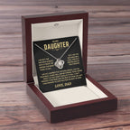 Jewelry Gift For Daughter From Dad, "Crown Might Tilt But Don't Ever Let It Fall" Gift For Daughter From Dad, "Crown Might Tilt But Don't Ever Let It Fall"