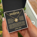Jewelry Gift For Daughter From Dad, "Crown Might Tilt But Don't Ever Let It Fall" Gift For Daughter From Dad, "Crown Might Tilt But Don't Ever Let It Fall"