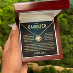 Jewelry Gift For Daughter From Dad, "Crown Might Tilt But Don't Ever Let It Fall" Gift For Daughter From Dad, "Crown Might Tilt But Don't Ever Let It Fall"