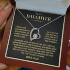 Jewelry Gift For Daughter From Dad, "Whenever Your Crown Gets Heavy" Heart Necklace Gift For Daughter From Dad, "Whenever Your Crown Gets Heavy" Heart Necklace