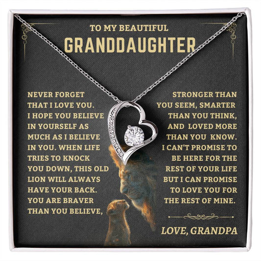 Jewelry Gift For Granddaughter From Grandpa Gift For Granddaughter From Grandpa