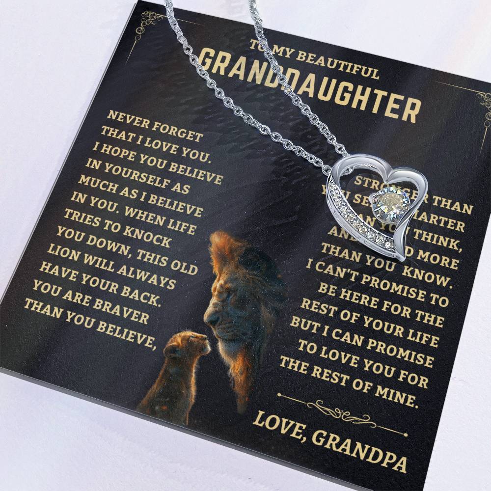 Jewelry Gift For Granddaughter From Grandpa Gift For Granddaughter From Grandpa