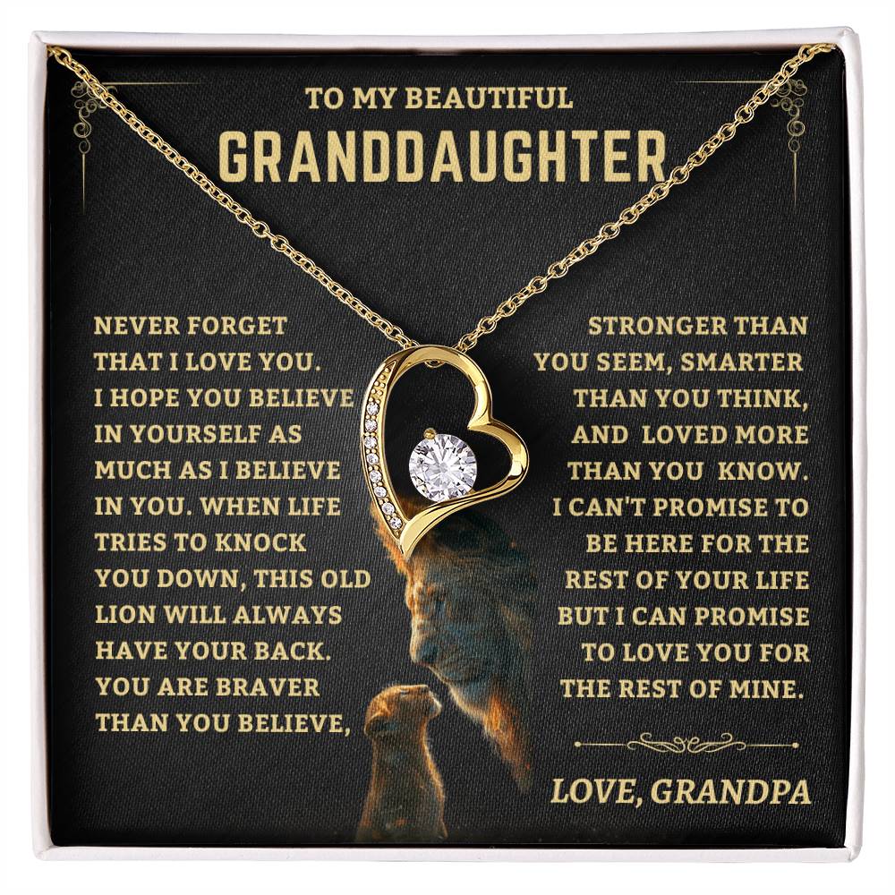 Jewelry Gift For Granddaughter From Grandpa Gift For Granddaughter From Grandpa